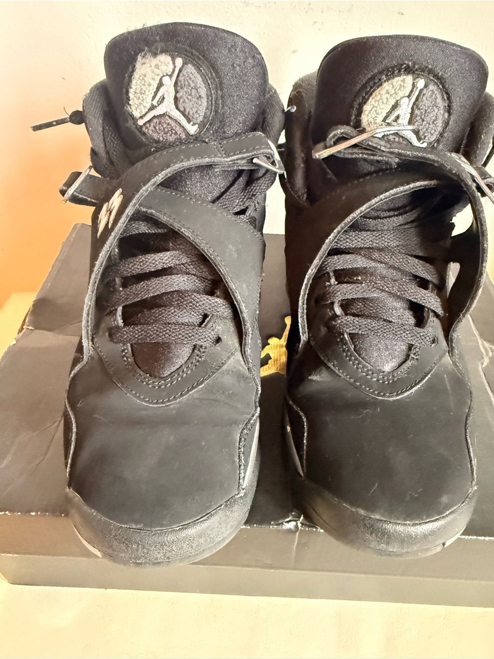 Jordan Women’s Black High-Top Strap Sneakers